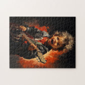 Rock and roll kid puzzle (Horizontal)