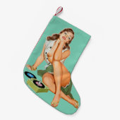 Rock-and-Roll Kleiner Weihnachtsstrumpf (Vorderansicht (hängend))