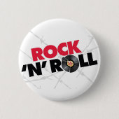 Rock-and-Roll! - Knopf Button (Vorderseite)
