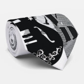 ~ Rock-and-Roll ~ Krawatte (Gerollt)