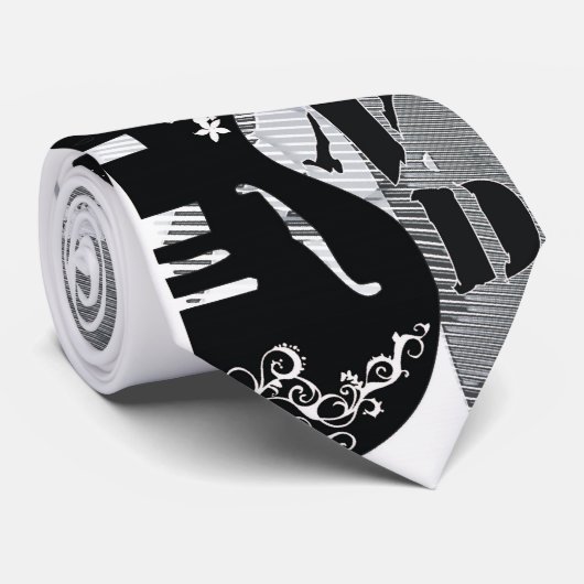 ~ Rock-and-Roll ~ Krawatte (Gerollt)