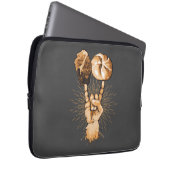 Rock and Roll Laptop Sleeve (Vorne Rechts)
