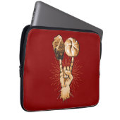 Rock and Roll Laptop Sleeve (Vorne Rechts)