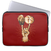 Rock and Roll Laptop Sleeve (Vorderseite)
