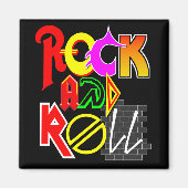 Rock and Roll Magnet (Schwarz) (Vorne)