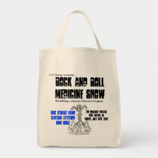 Rock and Roll Medicine Show grocery tote Tragetasche