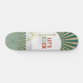 Rock and Roll Modern Skateboard (Horizontal)