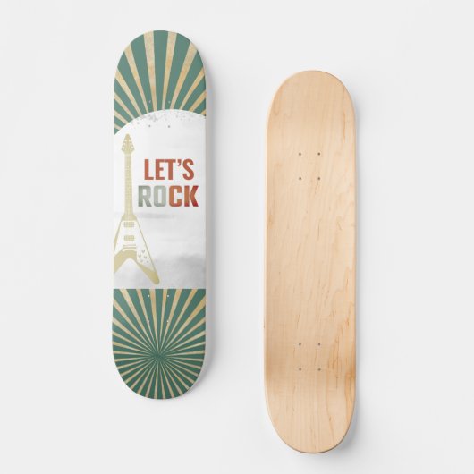 Rock and Roll Modern Skateboard (Vorderseite)
