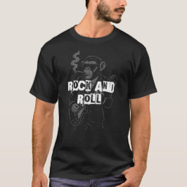 Rock and Roll Monkey Guitarist T-Shirt