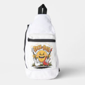 Rock and Roll Musical Juggler Crossbody Bag (Vorderseite)