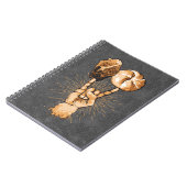 Rock and Roll Notebook Notizblock (Linke Seite)