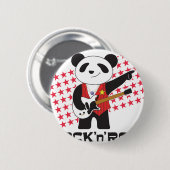 Rock-and-Roll PANDA Button (Vorne & Hinten)