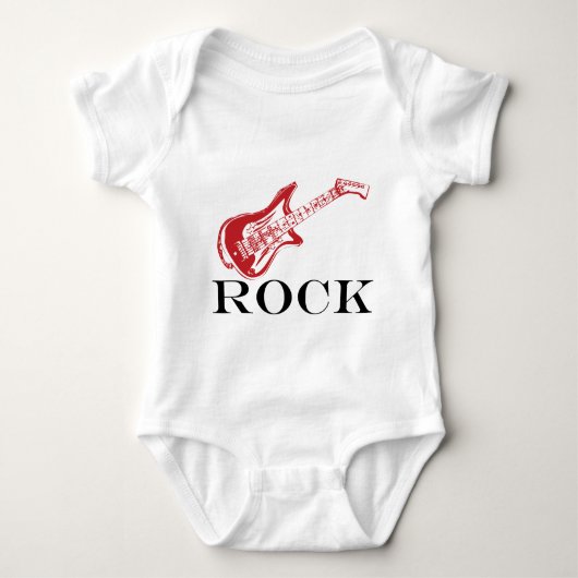 ROCK-AND-ROLL-PART-1 BABY STRAMPLER (Vorderseite)