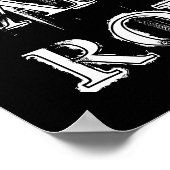 ROCK, AND, ROLL POSTER (Ecke)
