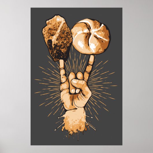 Rock and Roll Poster (Vorne)