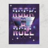 Rock and Roll Postkarte (Vorderseite)