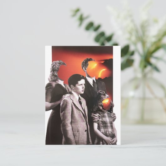 Rock and Roll Postkarte (Stehend Vorderseite)