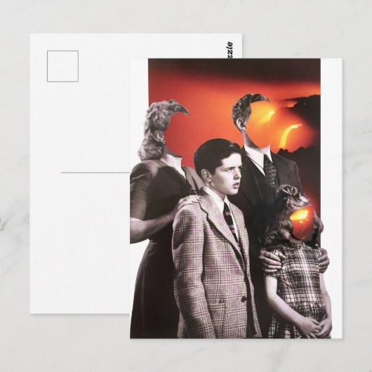 Rock and Roll Postkarte (Vorne/Hinten)