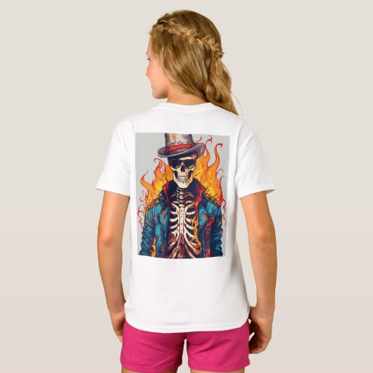 Rock and Roll Rebellion - Skull and Crossbones T-S T-Shirt (Schwarz voll)