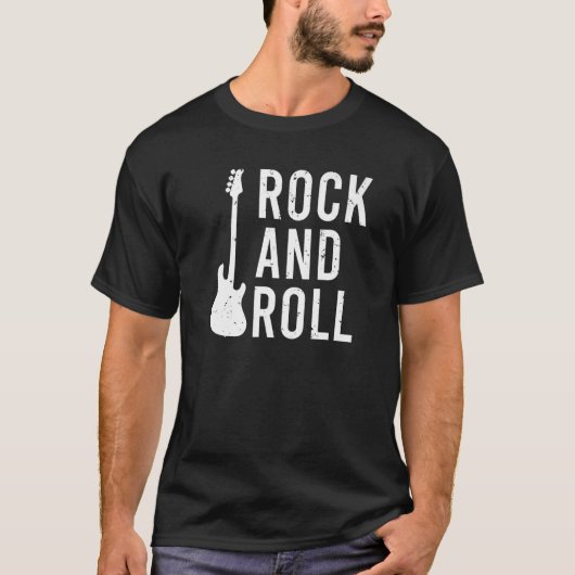 Rock and Roll Rocker T-Shirt (Vorderseite)