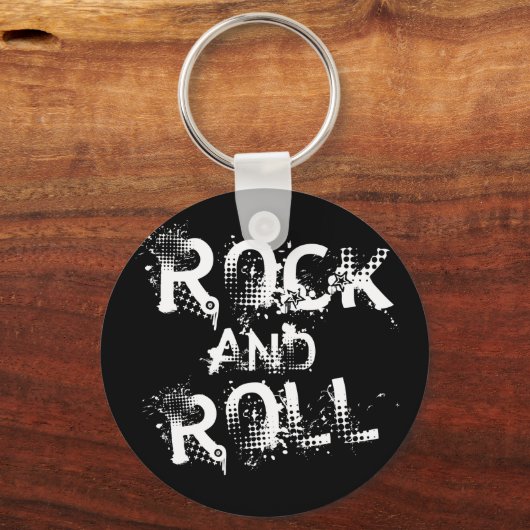 Rock and Roll Schlüsselanhänger (Vorderseite)