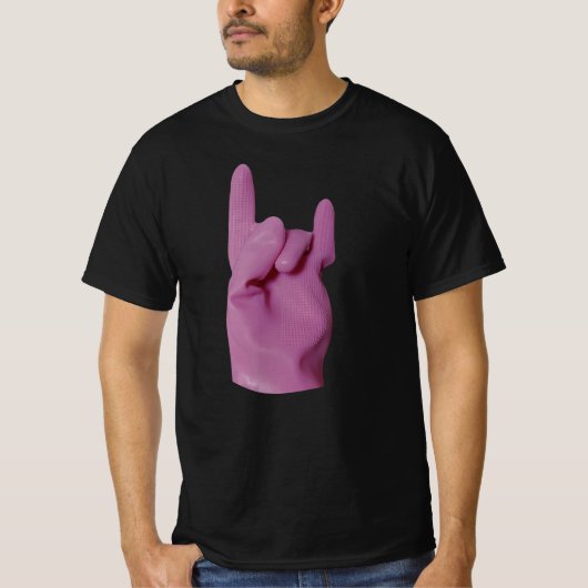 Rock and Roll Sign T-Shirt (Vorderseite)