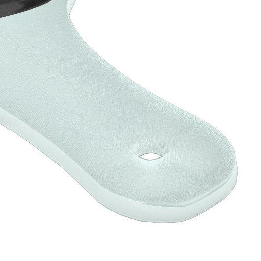 Rock and Roll Snowman Cutting Board Schneidebrett (Ecke)