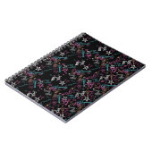 Rock and Roll Spiral Foto Notebook Notizblock (Linke Seite)