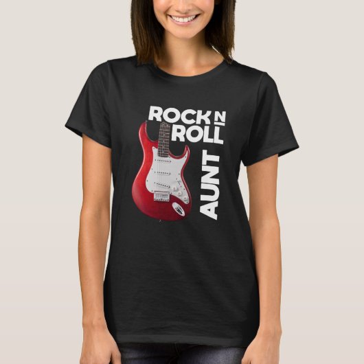 Rock and Roll Tante T-Shirt (Vorderseite)