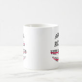 Rock and Roll Text Kaffeetasse (Mittel)