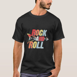 Rock And Roll Vintage Konzertband Retro Rock Musik T-Shirt
