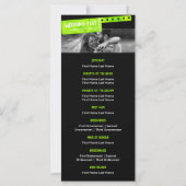 Rock and Roll Wedding Festival Programm (Rückseite)