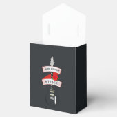 Rock and Roll Wedding Geschenkschachtel (Geöffnet)