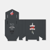 Rock and Roll Wedding Geschenkschachtel (Ungefaltet)