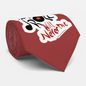 Rock-and-Roll wird die nie! Krawatte (Gerollt)