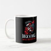 Rock and Roll wird nie die Kaffeetasse (Links)