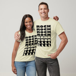 Rock-and-Rollentwurf T-Shirt