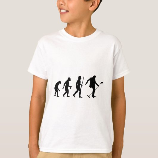 Rock-and-RollEvolution des Mannes T-Shirt (Vorderseite)
