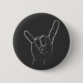 Rock-and-Rollknopf Button (Vorderseite)
