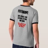 Rock-and-Rollmedizin-Showweckert-stück T-Shirt (Rückseite)