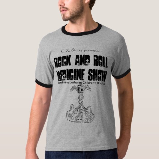 Rock-and-Rollmedizin-Showweckert-stück T-Shirt (Vorderseite)