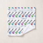 Rock-and-Rollmusik-Tuch-Set Badhandtuch Set (Waschlappen)