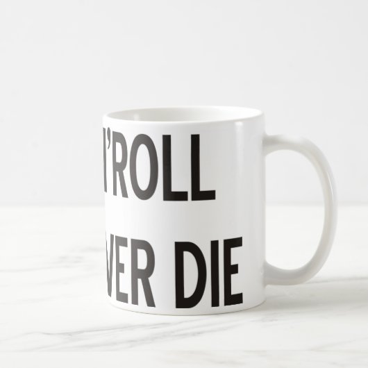 Rock-and-Rollprodukte u. Entwürfe! Kaffeetasse (Rechts)