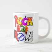 Rock-and-Rolltunnel-bohrwagenTasse Jumbo-Tasse (Rechts)