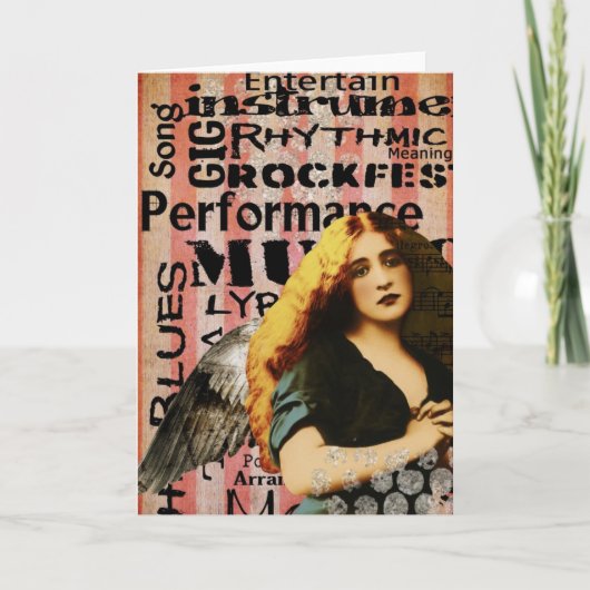 Rock Angel Karte (Vorderseite)