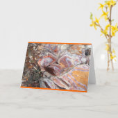 Rock Art #1 Karte (Gelbe Blume)