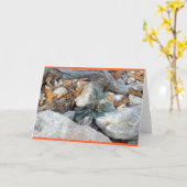 Rock Art #5 Karte (Gelbe Blume)