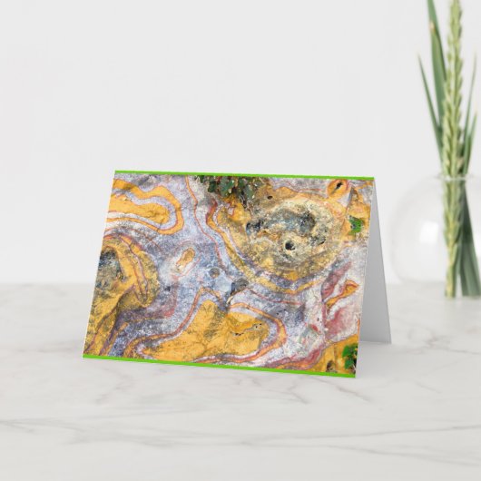 "Rock Art #9" Karte (Vorderseite)