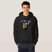 Rock Art Music Hoodie (Vorne ganz)