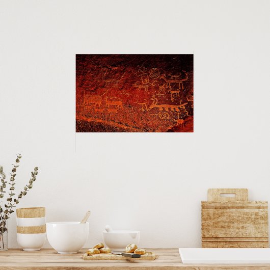 Rock Art Poster (Küche)